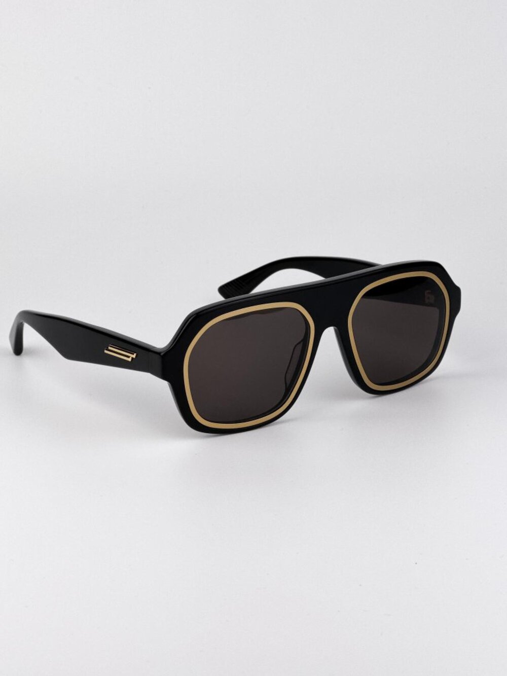 Bottega Veneta Women’s Sunglasses Black Grey Square BV1217S 001 New & Authentic - Picture 4 of 11